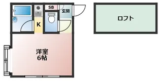 ピュアハウス真間【2階】の間取り