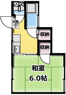 いずみ荘【1階】の間取り