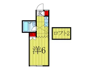 コート東十条【2階】の間取り