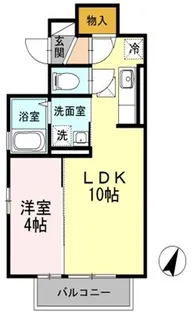 ソフィア相南【1階】の間取り
