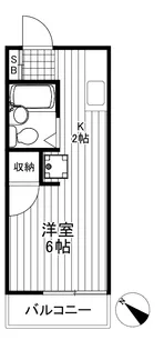 東京都世田谷区成城3【アパート】の間取り