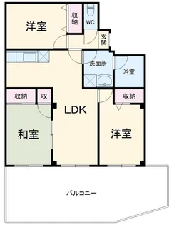 クレインIビル【3階】の間取り