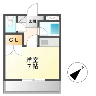 グレイスノア【3階】の間取り