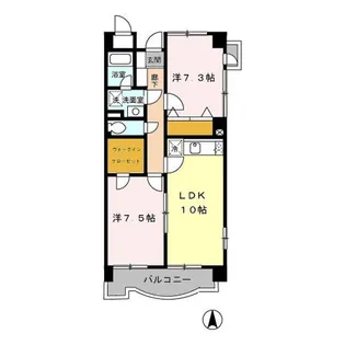 神奈川県横浜市都筑区中川1【マンション】の間取り
