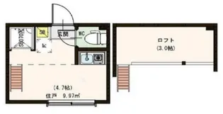 グランフィオーレ本町【1階】の間取り