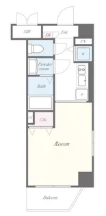 東京都江東区住吉2【マンション】の間取り