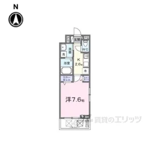 リエゾン学園前【1階】の間取り