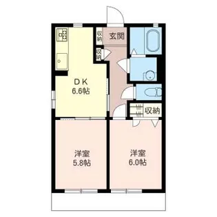 ディアーナ【1階】の間取り