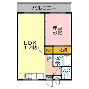 ラビットハウス YOU【2階】の間取り