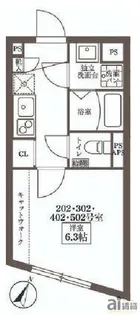 東京都練馬区東大泉2【マンション】の間取り