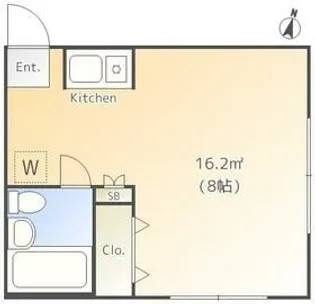 アイコート板橋大和町【3階】の間取り