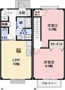 静岡県周智郡森町中川【一戸建】の間取り