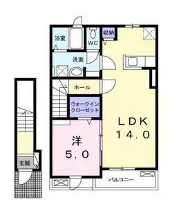 チェリオ【2階】の間取り