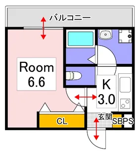 一番館瀬戸【2階】の間取り