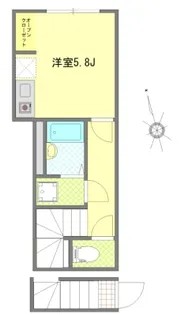 サザンロード西ヶ原【2階】の間取り