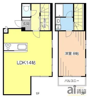 Aifort.東村山【1階】の間取り