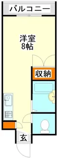 福岡県飯塚市有井【マンション】の間取り