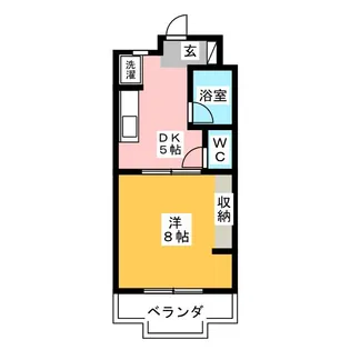 イースト8【3階】の間取り