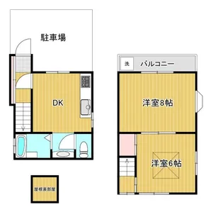 東京都品川区平塚2【一戸建】の間取り