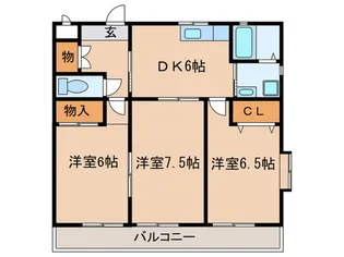 エマリオ【2階】の間取り