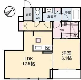 ジョリカVII【1階】の間取り