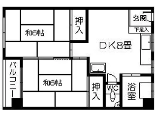 第1パースビル【2階】の間取り