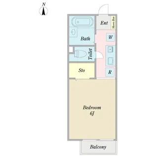 セジュール戸塚【1階】の間取り