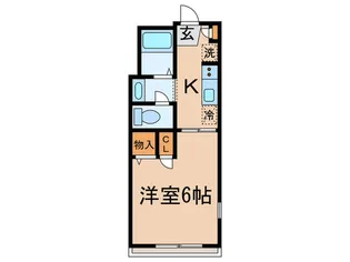 セレッソ鷺宮【1階】の間取り