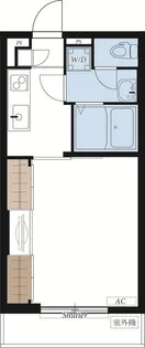 神奈川県横須賀市追浜本町2【アパート】の間取り