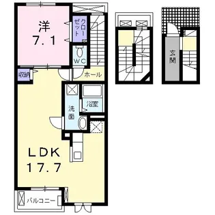 やまと.Mの間取り