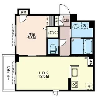 グランツ【2階】の間取り