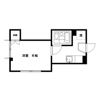 フラットあい【1階】の間取り