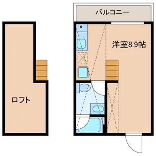 FUWARI atelier【2階】の間取り