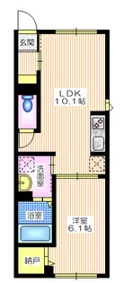 ELVIA【1階】の間取り