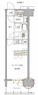 サンクレイドル海老名【2階】の間取り