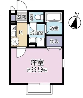 K・メゾン【1階】の間取り