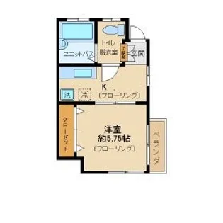 メゾン美乃里【2階】の間取り