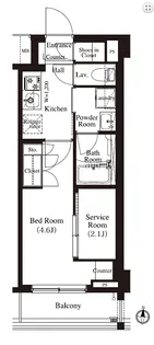アーバンパーク住吉【3階】の間取り