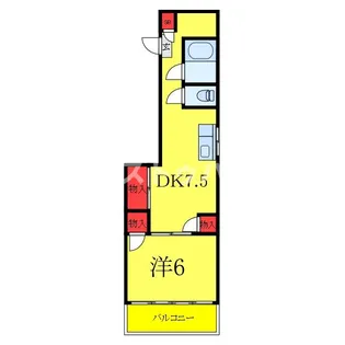 前田マンション【4階】の間取り