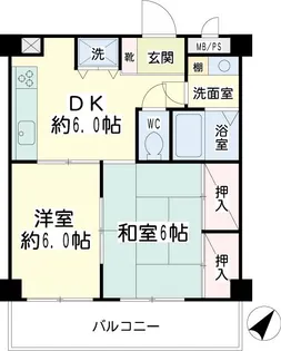 サンカーラ鶴見【3階】の間取り