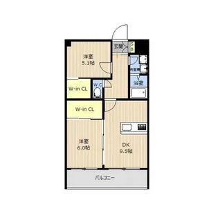 スペランザ【4階】の間取り