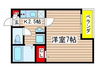 グランクオ-ル和光.【2階】の間取り