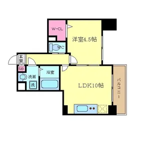 クローナコート烏丸御池【7階】の間取り