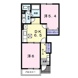 クリサンセマムIII【1階】の間取り