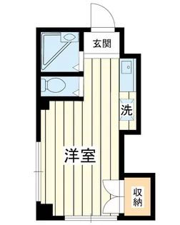 ハイブリッジ【1階】の間取り