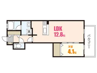 レスポワール・K【1階】の間取り