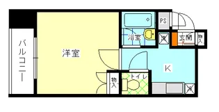 ピアーズ小杉【2階】の間取り