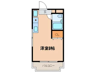 エル西新【2階】の間取り