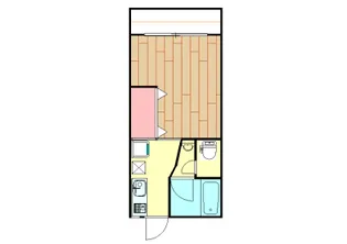 つつじが崎ハイツ【1階】の間取り