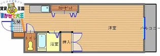 プレジール若竹【2階】の間取り